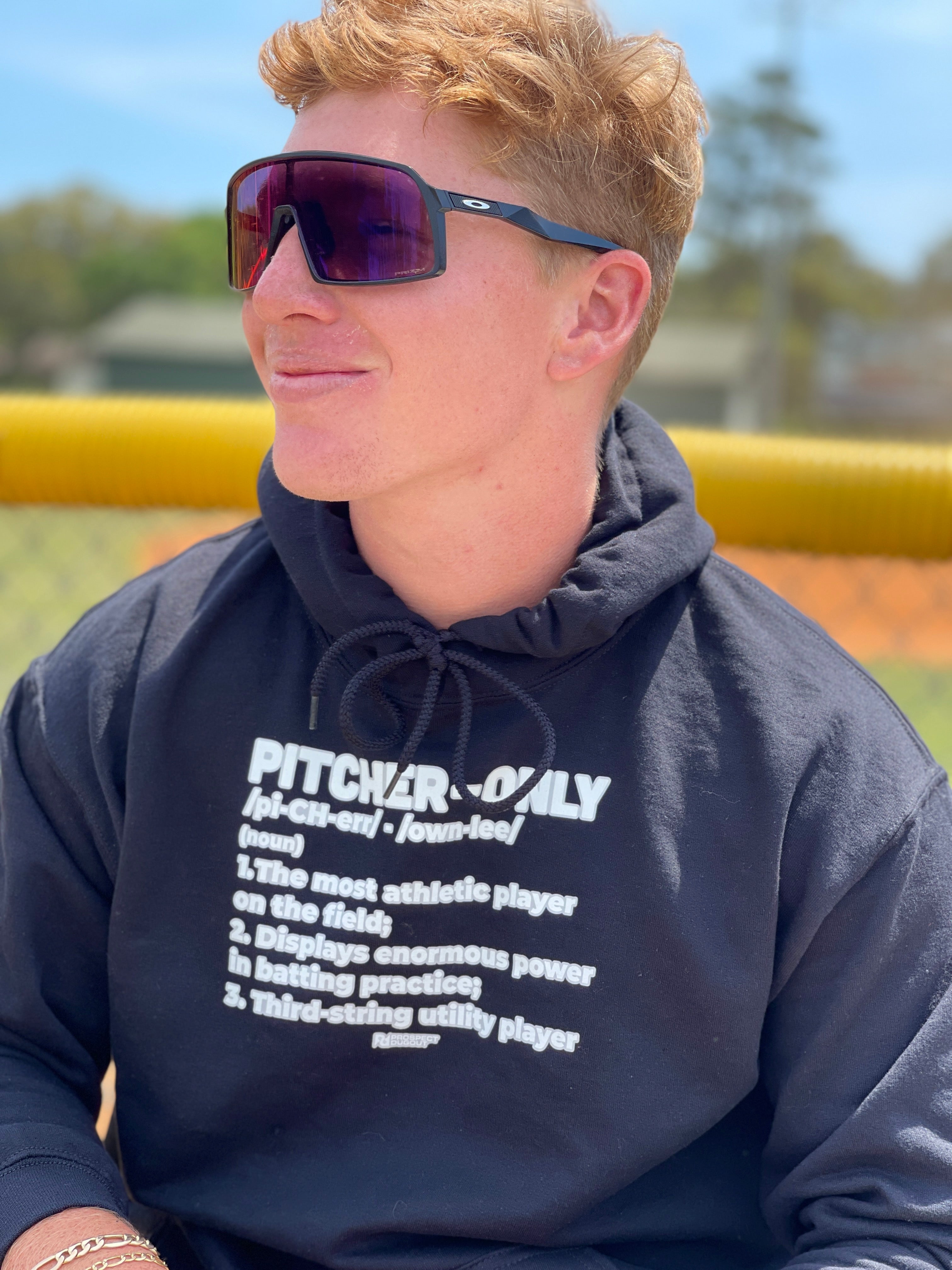 Pitcher best sale only sweatshirt